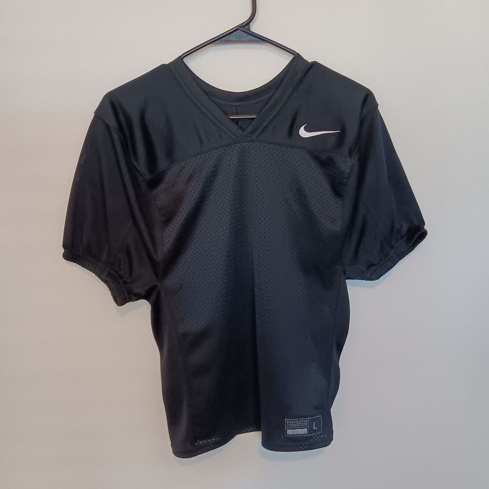 Nike T Shirt Youth Size L Black Engineered Athletes